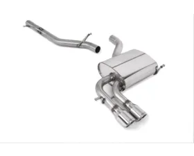 Milltek Non-Resonated Catback Exhaust System Audi A3 2.0T FSI Quattro Sportback 2004-2012