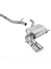 Milltek Non-Resonated Catback Exhaust System Audi A3 2.0T FSI Quattro Sportback 2004-2012                                     - SSXVW046 - Image 2