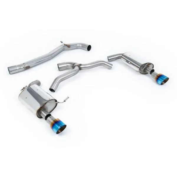 Milltek Non-Resonated Catback Exhaust System Volkswagen Golf Mk7 2.0TFSI 2016-2018 - SSXVW441