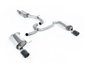 Milltek Resonated Catback Exhaust System Volkswagen Golf Mk7 2.0TFSI 2016-2018
