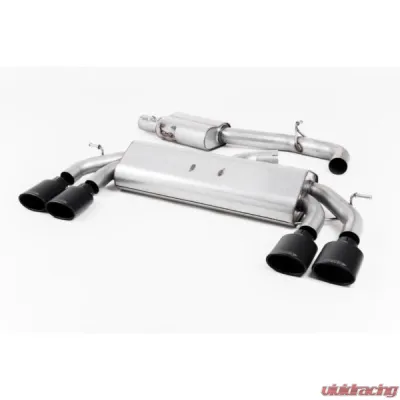 Milltek Resonated Catback Exhaust System Volkswagen Golf MK7.5 R 2.0 TSI 310PS 2017-2018 - SSXVW450
