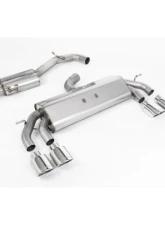 Milltek Resonated Catback Exhaust System Volkswagen Golf MK7.5 R 2.0 TSI 310PS 2017-2018                                     - SSXVW451 - Image 3