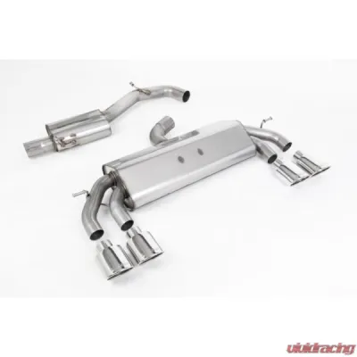 Milltek Resonated Catback Exhaust System Volkswagen Golf MK7.5 R 2.0 TSI 310PS 2017-2018 - SSXVW451