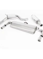 Milltek Catback Volkswagen Golf MK7.5 GTi (including GTi Performance Pack) 2017-2019                                     - SSXVW456 - Image 2