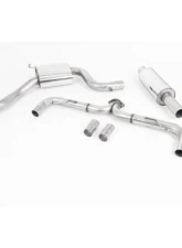 Milltek Catback Volkswagen Golf MK7.5 GTi (including GTi Performance Pack) 2017-2019                                     - SSXVW460 - Image 2