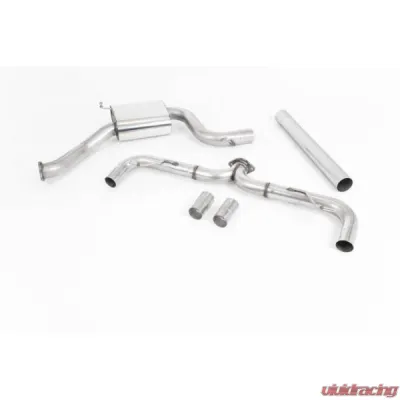 Milltek Catback Volkswagen Golf MK7.5 GTi (including GTi Performance Pack) 2017-2019 - SSXVW468
