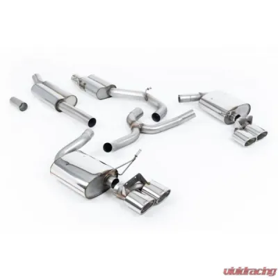 Milltek Catback Volkswagen Golf Mk7.5 R Estate / Variant 2.0 TSI 310PS 2018-2019 - SSXVW488