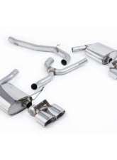 Milltek Catback Volkswagen Golf Mk7.5 R Estate / Variant 2.0 TSI 310PS 2018-2019                                     - SSXVW491 - Image 3