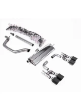 Milltek Cat Back Road+ with Carbon Fibre JET-115 Tips Volkswagen Golf MK8 GTI 2021-2023                                     - SSXVW697 - Image 2