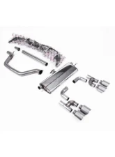 Milltek Cat Back Road+ with Titanium GT-115 Tips Volkswagen Golf MK8 GTI 2021-2023                                     - SSXVW699 - Image 2