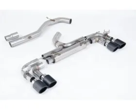 Milltek Cat-back Non resonated Loudest with JET-100 Carbon Trims Volkswagen Golf Mk7 R 2.0 TSI 300PS 2014-2016