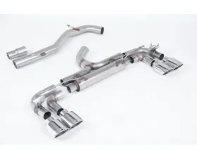Milltek Cat-back Non resonated Loudest with Polished Ovals Volkswagen Golf Mk7 R 2.0 TSI 300PS 2014-2016