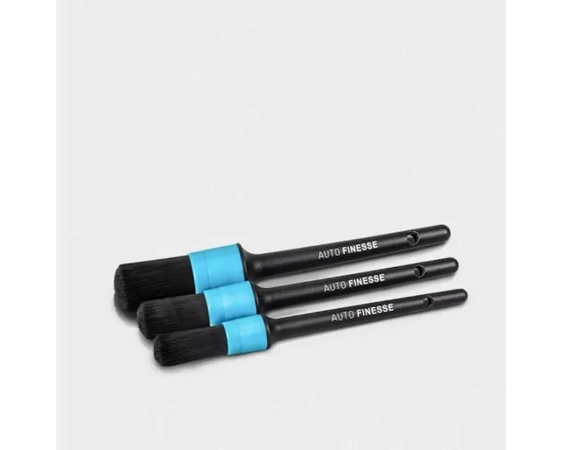 Milltek Auto Finesse Detailing Firm Trio Brush Set - AFT007