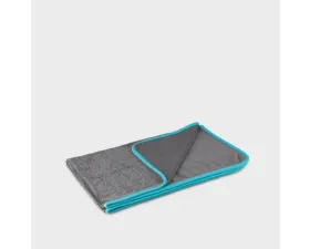 Milltek Auto Finesse Detailing Silk Drying Towels - 60x90cm, Soft Microfiber, Blue