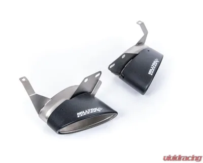 Milltek Carbon Fiber Tips Trims Audi RS6 | RS7 C8 4.0 V8 Bi-Turbo Non OPF | GPF US | ROW Models 2019-2026 - SSXAU1034