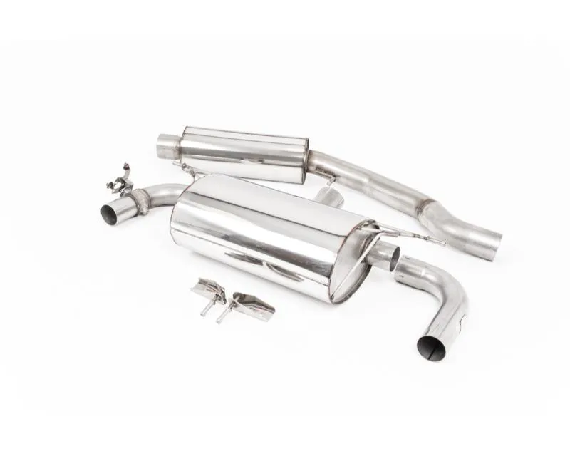 Milltek GPF Back Resonated Catback with Cerakote Black GT-90 Trims BMW 2 Series M240i Coupe F22 LCI OPF Only & Non xDrive Models 2019-2020 - SSXBM1102