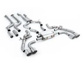 Milltek Downpipe with GT-115 Titanium Trims for BMW X3 X3M | X4 X4M Comp G01 2022-2026