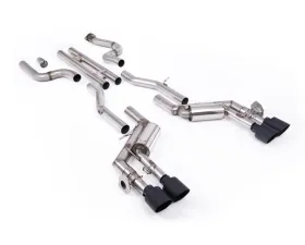 Milltek H-Pipe Valved Catback Exhaust System with Quad GT-115 4.5