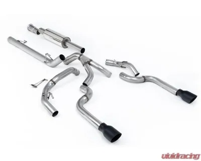Milltek Dual Outlet Catback Exhaust for Ford F-150 SuperCrew 2021-2026, 2 x GT-100 Tips - SSXFD477