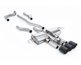 Milltek Non-Resonated Catback Exhaust for 2023-2026 Honda Acura Integra Type S 2.0 Turbo with Carbon Fiber Trims