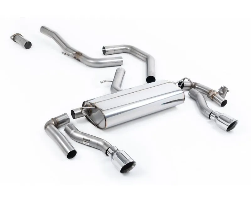 Milltek ECE Approved Catback System with GT-100 Polished Trims Hyundai | Kia Proceed GT 1.6 Turbo OPF | GPF Equipped Vehicles Only 2019-2026 - SSXHY178