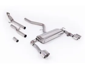 Milltek Non-Resonated Catback Exhaust for Hyundai Kia Kona N 2.0L Turbo 2022-2026, GT-139 Tips