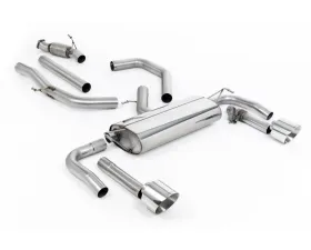 Milltek Non Resonated Valved Catback Exhaust for 2021-2026 Hyundai Kia Elantra N 2.0L Turbo