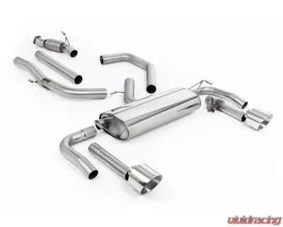 Milltek Non Resonated Valved Catback Exhaust for 2021-2026 Hyundai Kia Elantra N 2.0L Turbo - SSXHY191