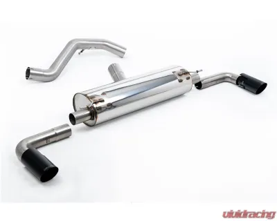 Milltek ECE System Approved Resonated Catback Exhaust for Ineos Grenadier B57 B58 2023-2026, GT-90 Cerakote Black Tips - SSXINE112