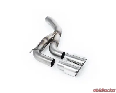 Milltek Rear Silencer with Twin GT-90 Polished Trims for Land Rover Defender D200 D250 D300 2019-2026 - SSXLR163