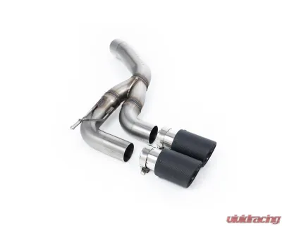 Milltek Rear Silencer with Twin JET-90 Carbon Trims for Land Rover Defender D200 D250 D300 2019-2026 - SSXLR167
