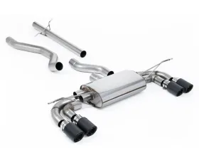 Milltek Non Resonated Catback Exhaust System with JET-90 Carbon Trims for Land Rover Defender 130 3.0 I6 P400 OPF/GPF 2023-2026