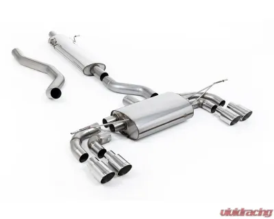 Milltek Resonated Catback Exhaust System for Land Rover Range Rover Defender 130 2023-2026 - SSXLR214