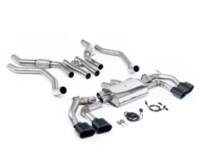 Milltek OPF | GPF Valved Catback Exhaust with Cerakote Black Oval Tips for 2023-2026 Land Rover Range Rover Sport P530 L461 4.4 Twin Turbo V8