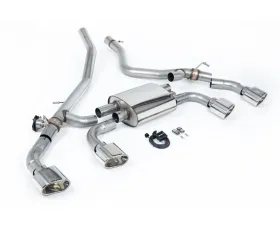 Milltek Valved Axleback Exhaust System for Land Rover Range Rover Sport P460 2023-2026