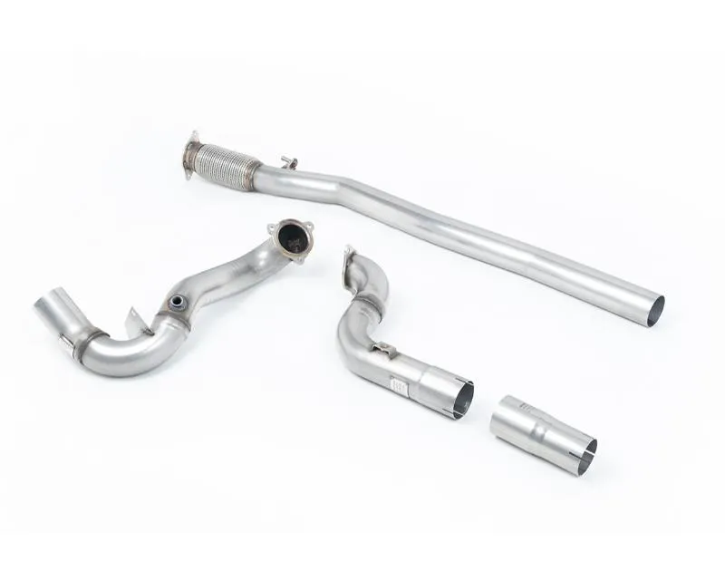 Milltek Large-bore Downpipe and Race Pipe Mercedes A-Class A35 AMG 2.0 Turbo W177 Hatch Only OPF | GPF Models 2019-2026 - SSXMZ158