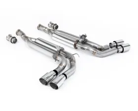 Milltek Valved Catback Exhaust System with Polished GT-90 Trims for Mercedes G-Class G63 W463 2019-2026