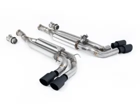 Milltek Valved Catback Exhaust System with Cerakote Black GT-90 Trims for Mercedes G-Class G63 W463 2019-2026