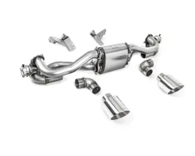 Milltek Catback Exhaust with Polished GT-115 Trims for Porsche Boxster | Cayman 718 GTS 4.0 OPF 2020-2026