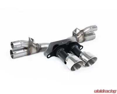 Milltek Rear Silencer Bypass with GT-100 Polished Trims for Porsche 911 | 991.2 GT3 | GT3 RS 2018-2020 - SSXPO195