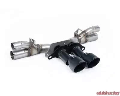 Milltek Rear Silencer Bypass GT-100 Cerakote Black Trims for Porsche 911 991.2 GT3 GT3 RS 2018-2020 - SSXPO196