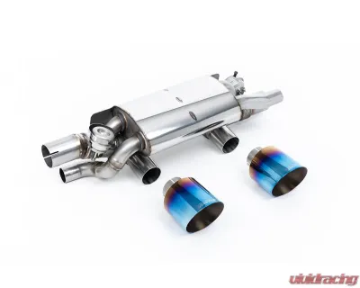 Milltek Rear Silencer with GT-115 Burnt Blue Titanium Tips for Porsche 911 991.2 3.0 T S GTS 2015-2019 - SSXPO201