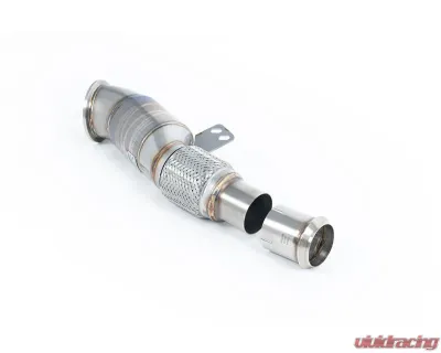 Milltek 4.5 Inch Downpipe with 90mm Flex & 200CSPI Euro 6 Cat for Toyota Supra A90, BMW OPF, GPF 2019-2026 - SSXTY168