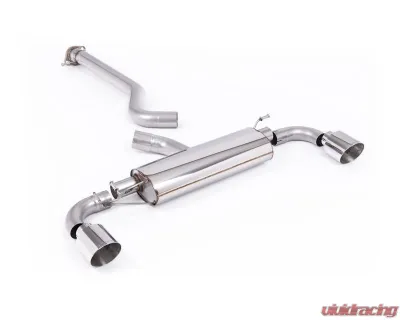 Milltek 3" | 76mm Non-Resonated Catback Exhaust System for 2024-2026 Toyota Yaris GR 1.6T - SSXTY205