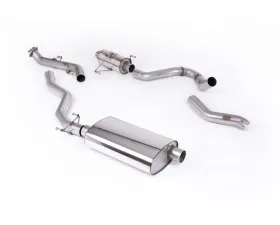 Milltek Resonated Catback Exhaust Toyota Tacoma 2.4L Turbo Hybrid 2024-2026 5ft/6ft Bed