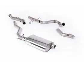 Milltek Non-Resonated Catback Exhaust Toyota Tacoma 2.4L Turbo Hybrid 2024-2026 5ft/6ft Bed