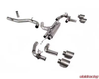 Milltek 80mm Race System Catback Exhaust for Volkswagen Golf Mk8 R 2.0 TSI 2021-2024 - SSXVW669