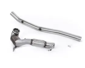 Milltek Large-Bore Downpipe & Hi-Flow Sports Pipe for Audi S3 2.0TFSI, VW Golf Mk8 R 2022-2024