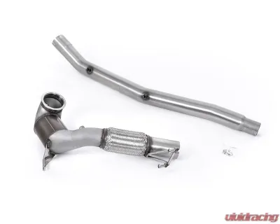 Milltek Large-Bore Downpipe and Hi-Flow Sports Pipe for Audi S3 2.0TFSI, VW Golf Mk8 R 2022-2024 - SSXVW673
