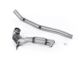Milltek Large-Bore Downpipe & Hi-Flow Sports Pipe for Audi S3 2.0TFSI & VW Golf Mk8 R 2022-2024